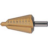 A01890: Punta per forare e allargare in acciaio HSS rivestita TiN; FORMAT