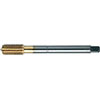 A05785: Maschio a macchina in acciaio HSS-E rivestito TiN passo fine DIN 374 a rullare; FORMAT