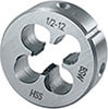 A10814: Filiera in acciaio HSS filettatura Whitworth DIN 11; FORMAT
