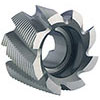 A25028: Fresa cilindrica frontale in acciaio HSS Co5 DIN1880 per sgrossatura fine; FORMAT