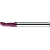 A25103: Fresa codolo cilindrico a 1 tagliente in acciaio HSS Co5 rivestita TiAlN per alluminio; FORMAT