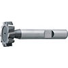 A25250: Fresa codolo cilindrico in acciaio HSS Co5 per sedi Woodruff; FORMAT