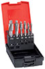 A25409: Assortimento di frese codolo cilindrico in acciaio HSS a lamare 180°; FORMAT