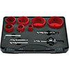 A30716: Set of hole saws, HSS-Co5 steel, bi-metal; FORMAT