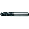 A50141: Fresa codolo cilindrico a 4 taglienti in metallo duro rivestita ENERGY DIN 6527 raggiata; TKN
