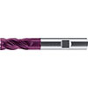 A50805: Fresa codolo cilindrico a 4 taglienti in metallo duro rivestita TiAlN elica con passo differenziato per inox e titanio; FORMAT_GT