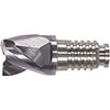 A54010: Fresa a testina intercambiabile Duo-Lock a 3 taglienti in metallo duro rivestita; HAIMER