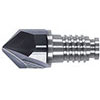 A54095: Fresa multifunzione a testina intercambiabile Duo-Lock a 2 taglienti in metallo duro rivestita; HAIMER