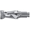 A54100: Fresa a testina intercambiabile Duo-Lock a 2 taglienti in metallo duro per alluminio; HAIMER