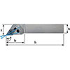 A62192: Portainserto per tornitura esterna 93° con fori per lubrorefrigerante; TKN