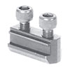 C05335: Tassello doppio AUTOBLOK-SMW RCD ribassato; NO LABEL