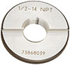 F35140: Calibro ad anello per filettatura americana Gas conica NPT; NO LABEL