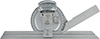 F50740: Goniometro ad angolo universale con lente; FORMAT