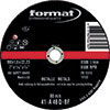 L25059: Disco abrasivo piano per troncatura; FORMAT