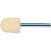 L40015: Feltro con gambo forma cilindrica con testa arrotondata; PFERD