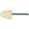 L40020: Feltro con gambo forma conica con testa arrotondata; PFERD