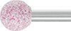 L40151: Mola abrasiva con gambo forma a sfera; PFERD