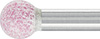 L40153: Mola abrasiva con gambo forma a sfera; PFERD