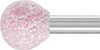 L40155: Mola abrasiva con gambo forma a sfera; PFERD