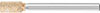 L40270: Mola Poliflex con gambo forma cilindrica; PFERD