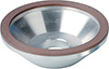 L45125: Mola diamantata legante resinoide forma 12 A 2 /45°; FORMAT