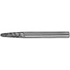 L50035: Fresa rotativa in metallo duro forma conica testa sferica; TKN