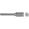 L50220: Fresa rotativa in metallo duro forma cilindrica con taglio frontale; TKN