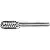 L50225: Fresa rotativa in metallo duro forma cilindrica testa sferica; TKN