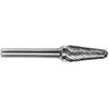 L50240: Fresa rotativa in metallo duro forma conica testa sferica; TKN
