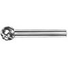 L50425: Fresa rotativa in metallo duro forma sferica per alluminio; TKN