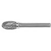 L50440: Fresa rotativa in metallo duro forma ovale; TKN
