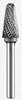 L52040: Fresa rotativa in metallo duro forma conica testa sferica; EVERGREEND