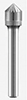 L52280: Fresa rotativa in metallo duro forma conica 90ø; EVERGREEND