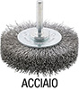 L66024: Spazzola circolare con gambo; FORMAT