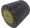 L70341: Rullo a lamelle in tela abrasiva allo zirconio per satinatrice; EVERGREEND