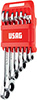 N05150: Set of combination wrenches with ratchet; USAG