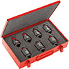 N10977: Assortimento di chiavi a bussola Impact con bocca esagonale; USAG