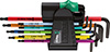 N20272: Serie di chiavi maschio piegate lunghe per viti Torx® Tamper Resistant; WERA