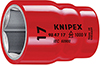 N32925: Chiave a bussola con bocca esagonale VDE; KNIPEX