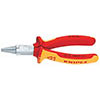 N35183: Pinze a becchi tondi corti VDE; KNIPEX