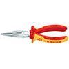 N35222: Pinze a becchi mezzitondi lunghi VDE; KNIPEX