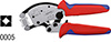 N35514: Pinze crimpatrici Twistor® per terminali a bussola; KNIPEX
