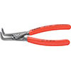 N35628: Pinze a becchi piegati a 90° per anelli elastici esterni; KNIPEX