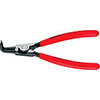 N35632: Pinze a becchi piegati a 90° per anelli elastici esterni; KNIPEX