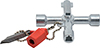 N36588: Chiave universale per quadri ed armadi elettrici; NO LABEL