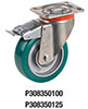 P30835: Ruota in poliuretano TR-Roll; TELLURE ROTA