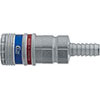 R80225: Attacco femmina eSafe di sicurezza - Raccordo tubo serie 320; CEJN