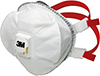 S20410: Facciale filtrante con protezione FFP3 R D con valvola; 3M