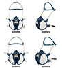 S20490: Semimaschera senza manutenzione; 3M