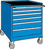V05590: Armadio a cassetti 27x27E con ruote altezza 815 mm; TKN_MAG-LINE